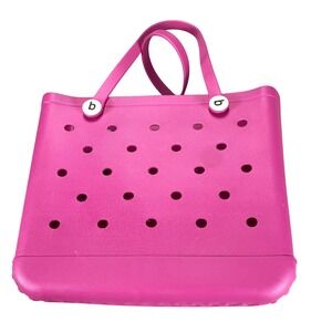 Bogg Bag Baby Bogg Tote Pink Small Waterproof EVA Beach Bag